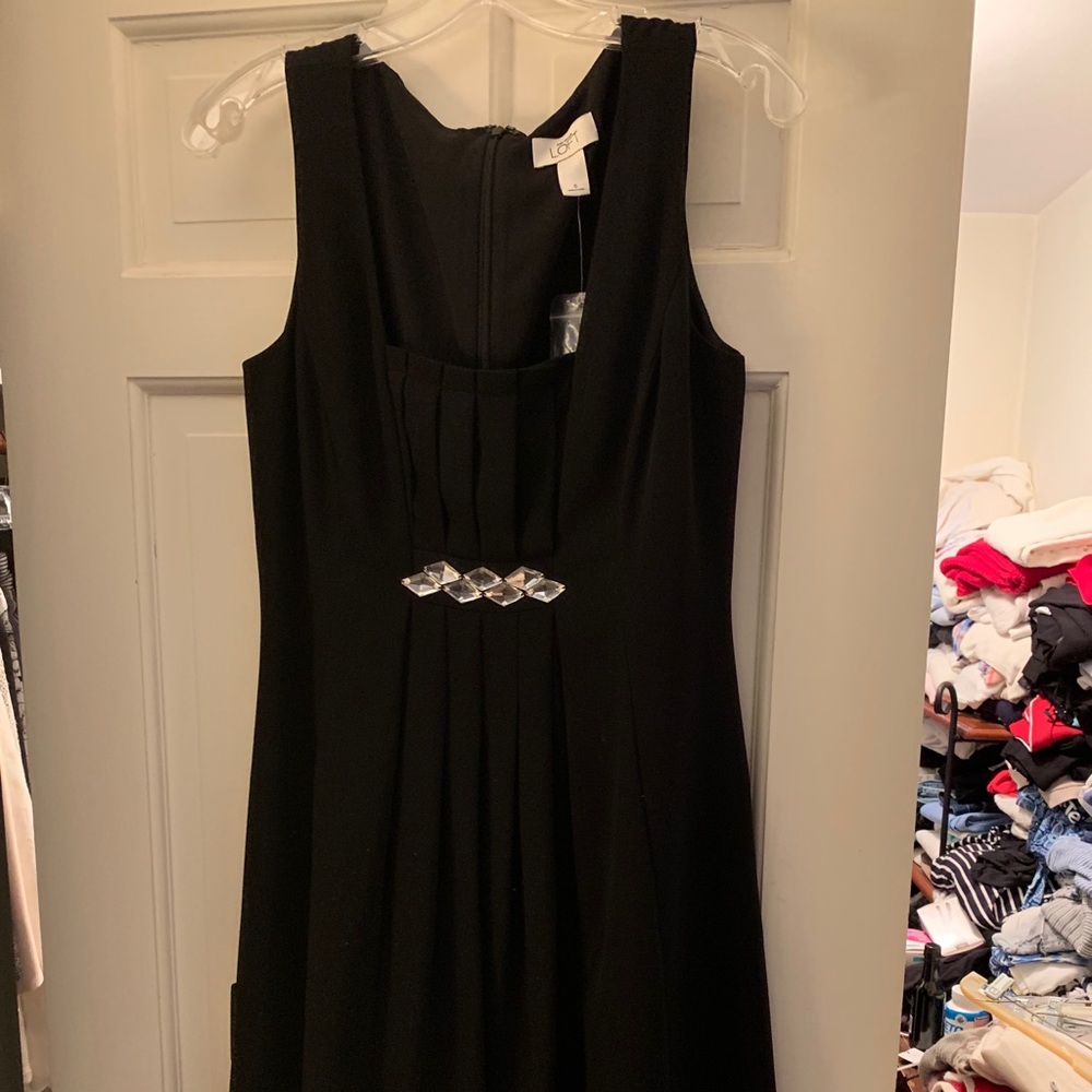 NWT Black LOFT dress